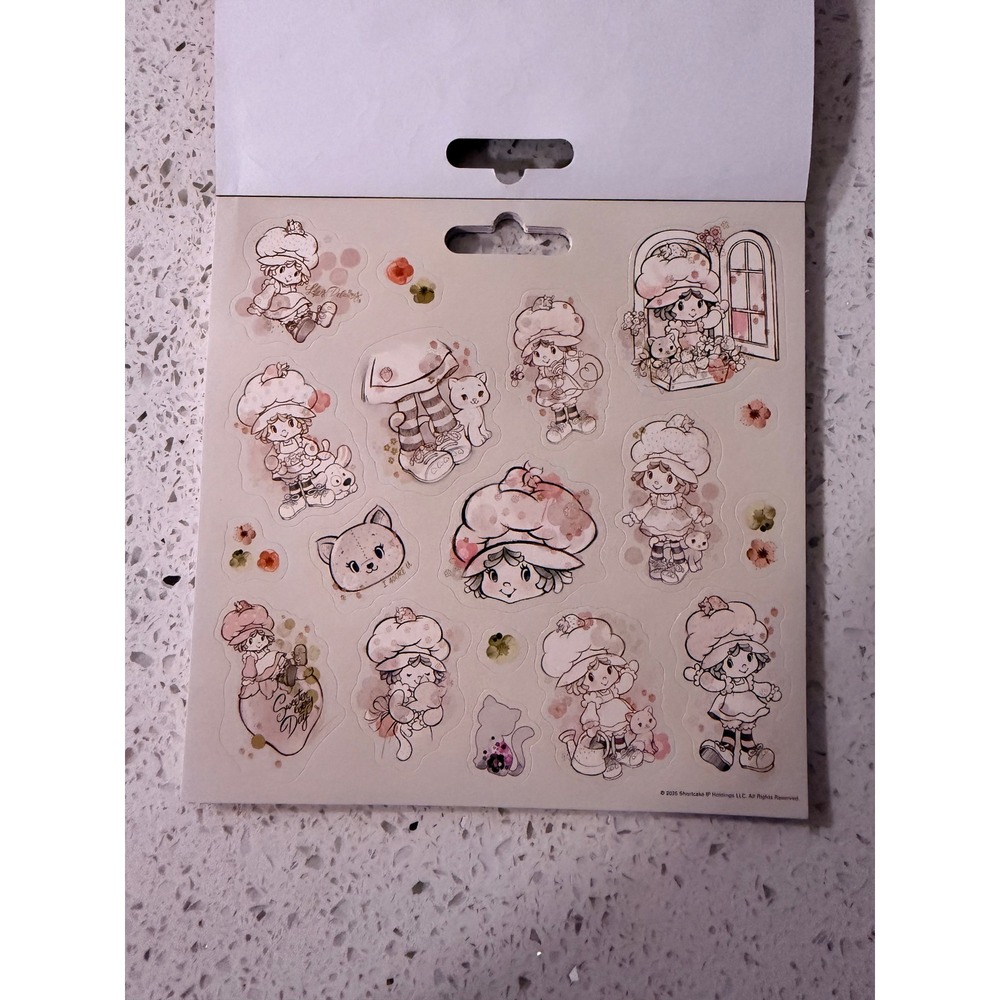 Strawberry Shortcake Stickerland 16 Page Pad 250+ Embellished Stickers SandyLion - Picture 6 of 12
